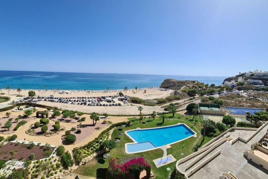 Top-Floor Beachfront Apartment With Parking, Pool, & Spacious Sea-View Balcony Ла-Віла-Джойоза Екстер'єр фото